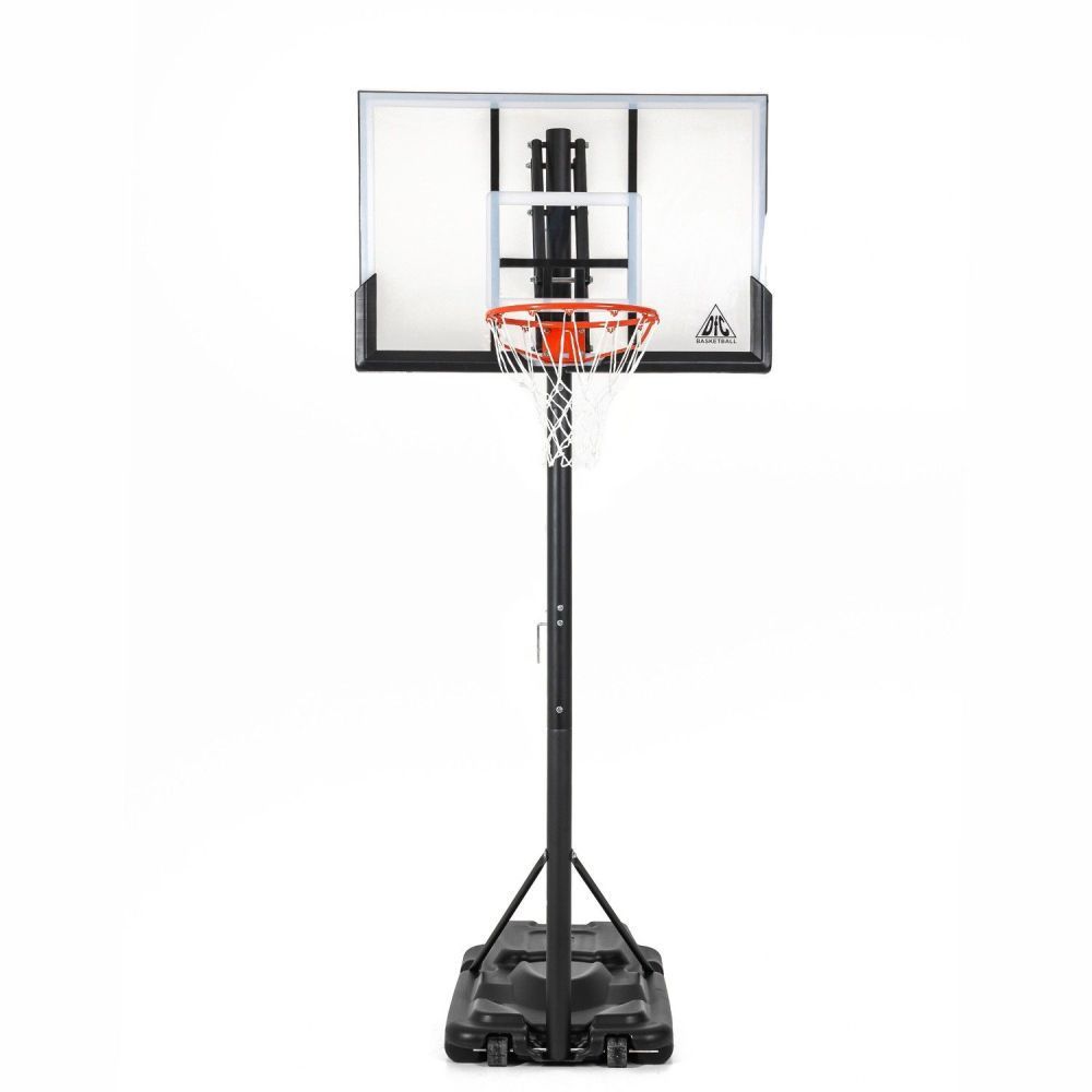 Баскетбольная мобильная стойка DFC STAND48P 120x80cm поликарбонат