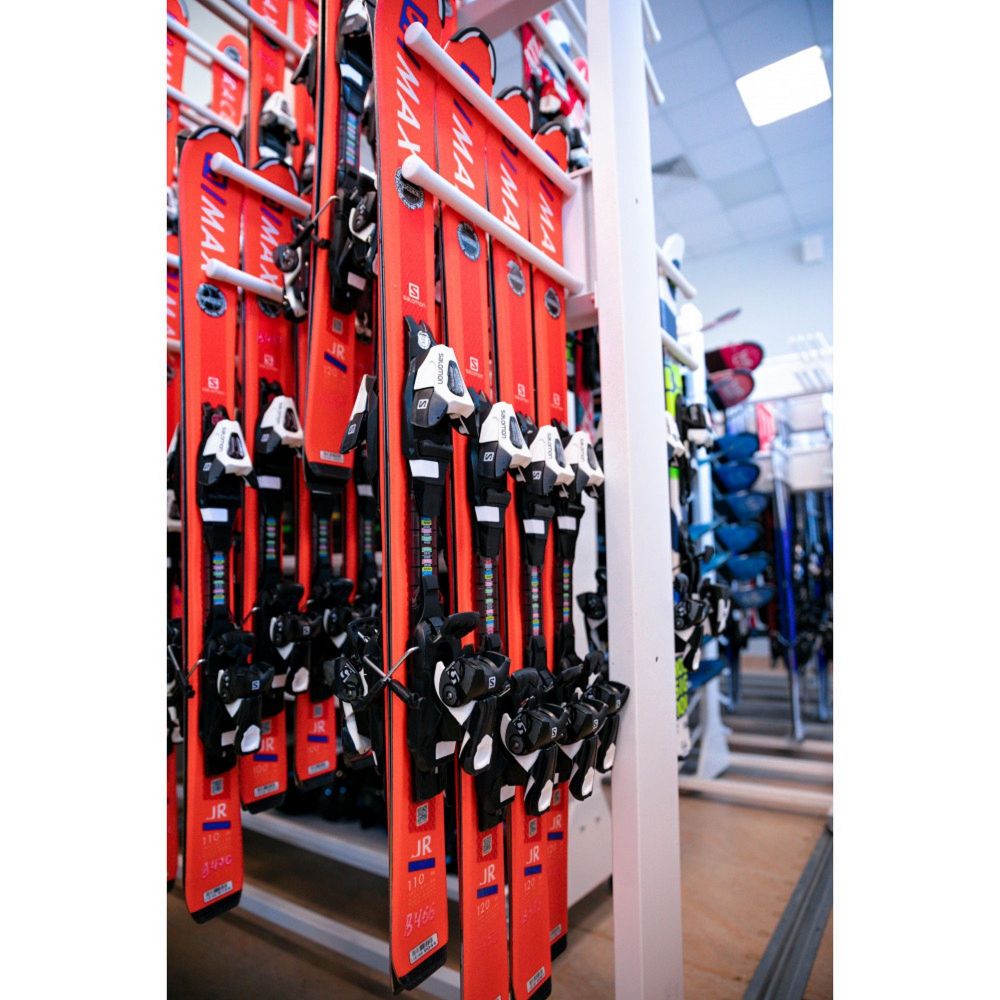 Стеллаж Премиум-У для беговых лыж, двухсторонний 219х155х90см  BLPY-126