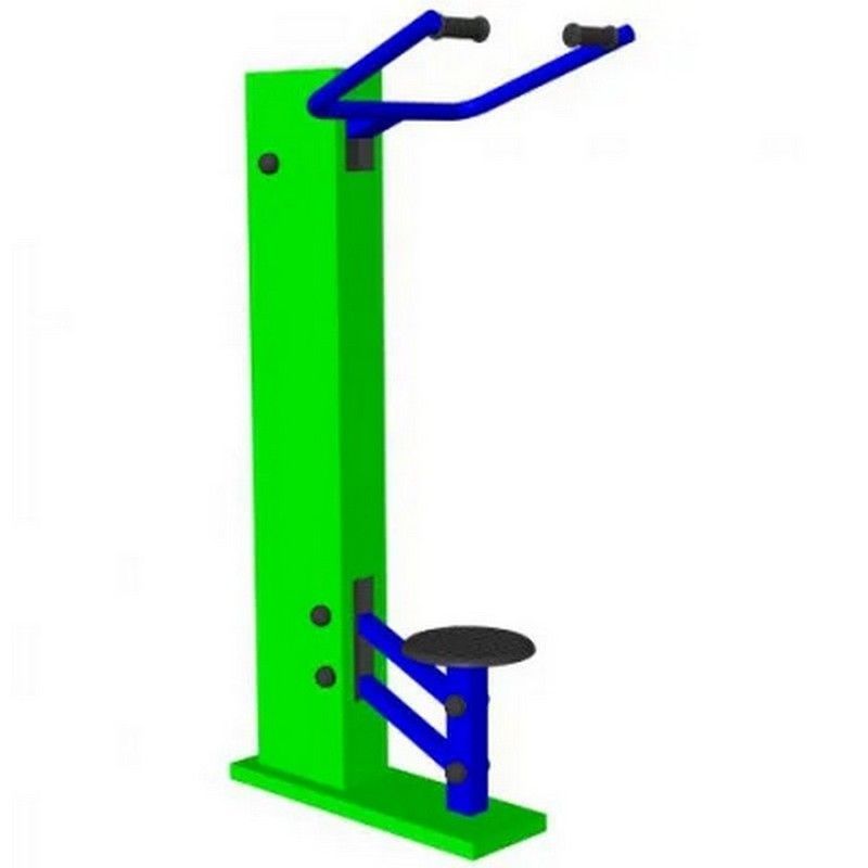 Уличный тренажер взрослый Жим от груди для одногот без спинки Pioner A16936