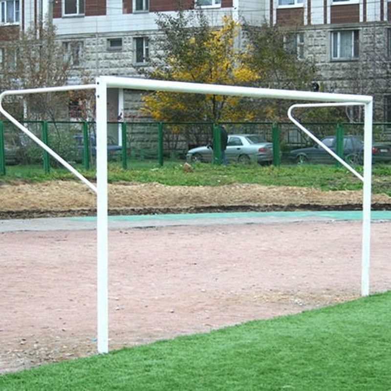 Ворота футбольные 7,32х2,44 м стационарные (пара)  Pioner A12577