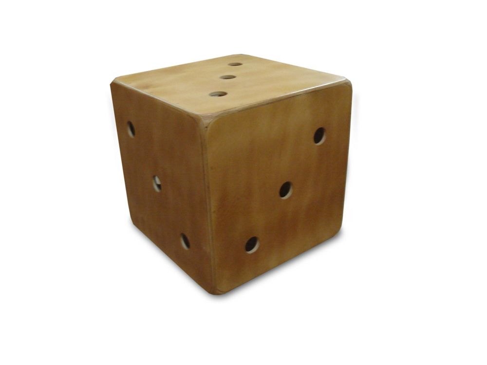Куб деревянный 40x40x40 см  Pioner A11478