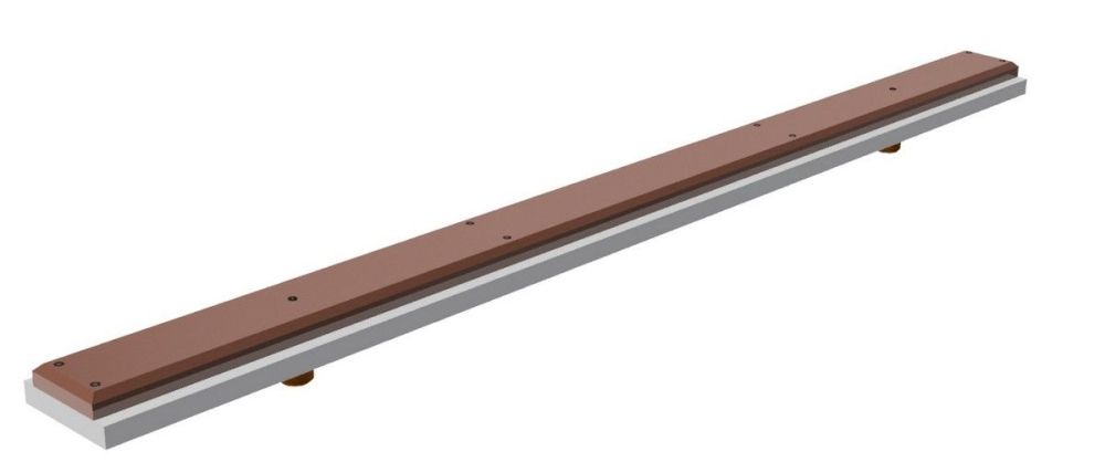 Планка индикатор без пастилина 122x10x1,8 см,  Pioner A15176