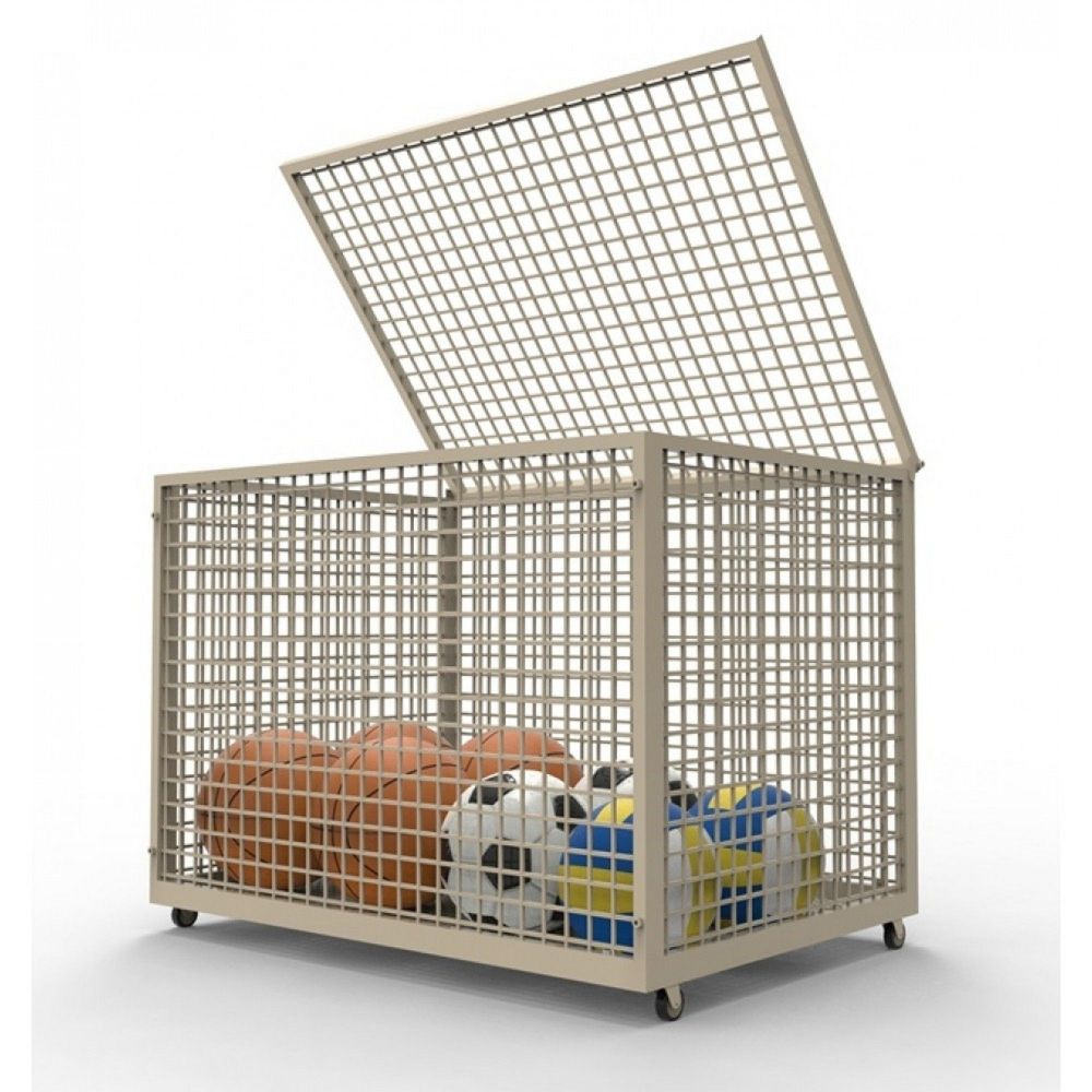 Корзина для мячей, сетка  KMS-40 75х105х75см