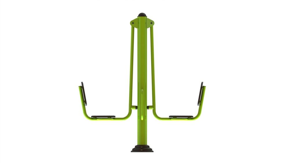 Уличный тренажер взрослый Жим ногами для двоих Pioner A16990