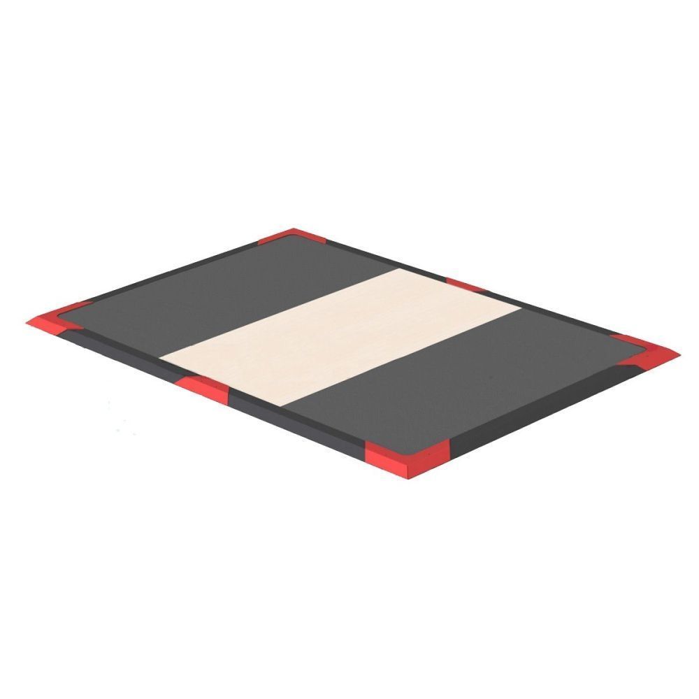 Помост тяжелоатлетический  250x250x4 см Pioner A12273