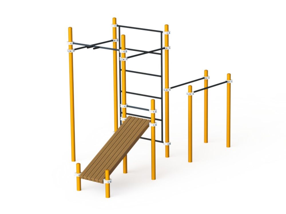 Комплекс для занятий Воркаут Pioner A16755