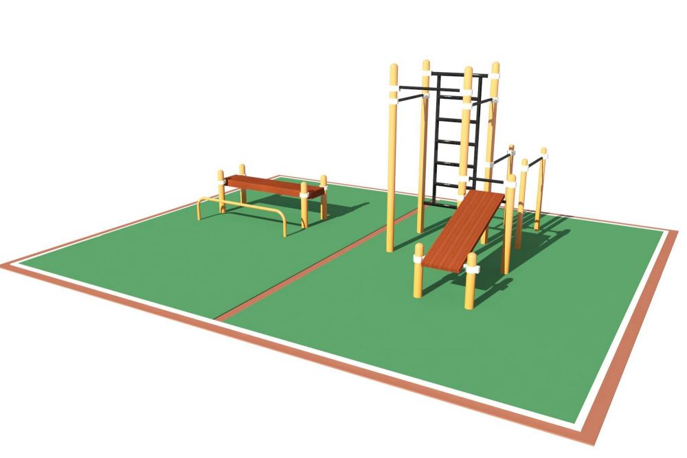 Площадка Workout SP Домашняя Pioner A16742