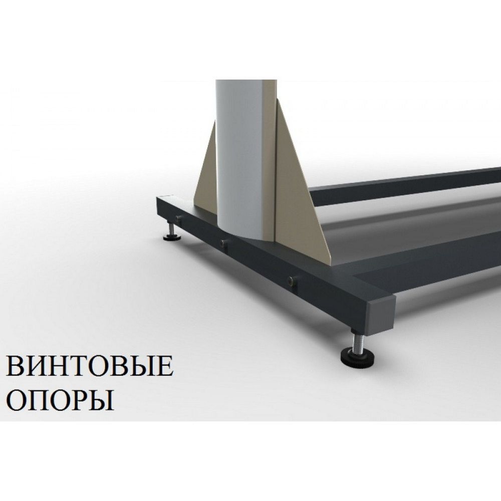 Стеллаж Премиум-У для беговых лыж, двухсторонний 219х155х90см  BLPY-126