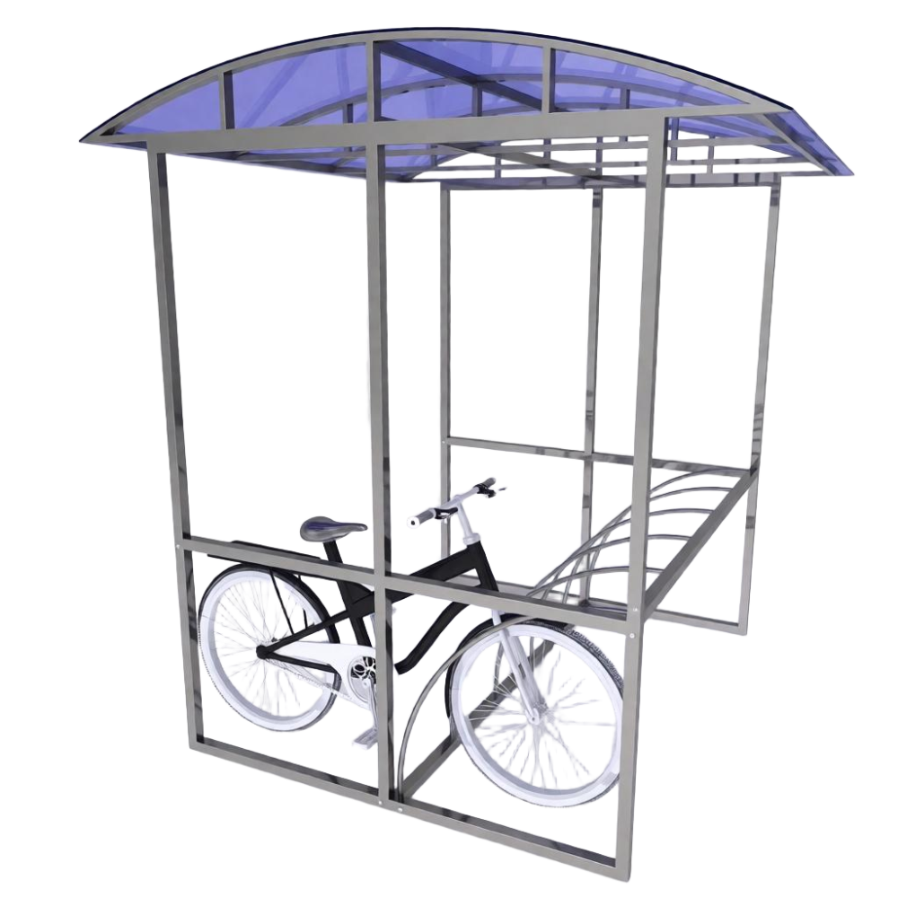 Велопарковка крытая на пять веломест (цельносварная) Pioner A10164