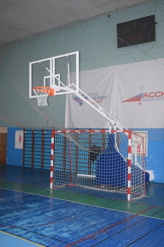 Стойка баскетбольная мобильная складная игровая  вынос 160 см Pioner A13456