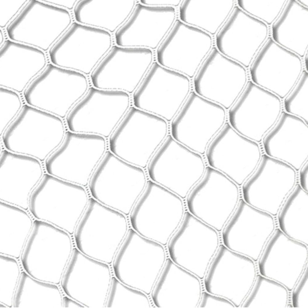 Сетка хоккей Zavodsporta 40*40 (1,25x1,85x1,30м) d6,0мм, белый, (пара) Pioner A14618