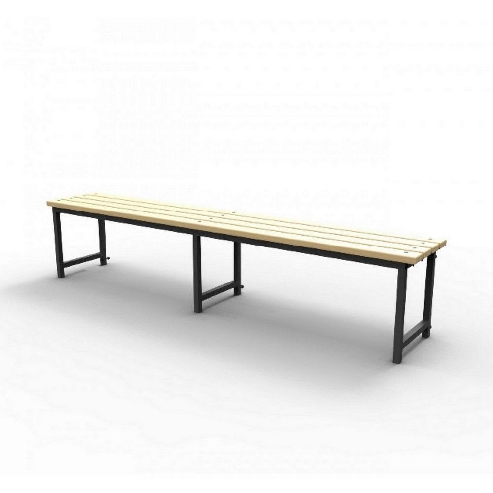 Лавка для раздевалок (пластик 20 мм) 150x33,5х40,5см L 150/35/40