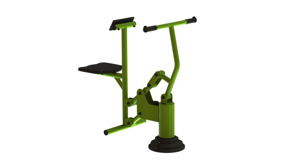 Уличный тренажер взрослый Рычажная тяга для одного Pioner A16948