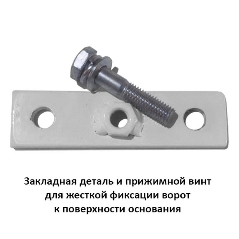 Ворота минифутбольные/гандбольные из профиля 80х80мм с удлиненными штангами и стаканами под бетонирование Pioner A13848