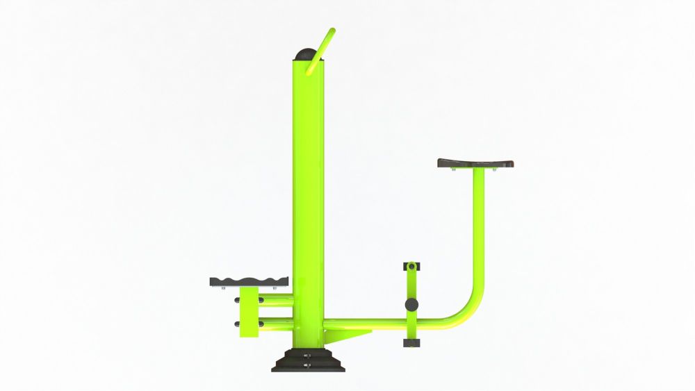 Уличный тренажер взрослый Велосипед + Степ для двоих Pioner A16976