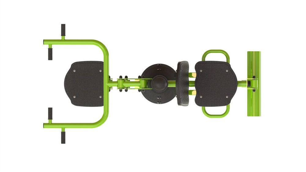 Уличный тренажер взрослый Подтягивание + Флекс для двоих Pioner A17018