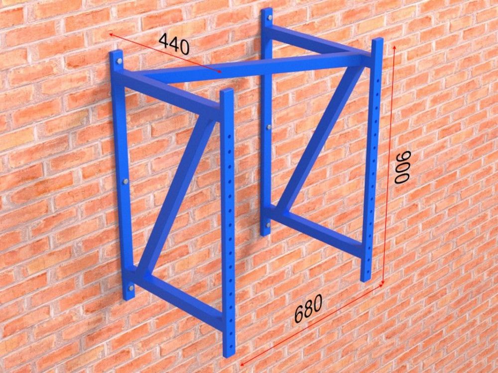 Ферма с регулировкой высоты под тренировочный щит  Вынос 120см Pioner A13305