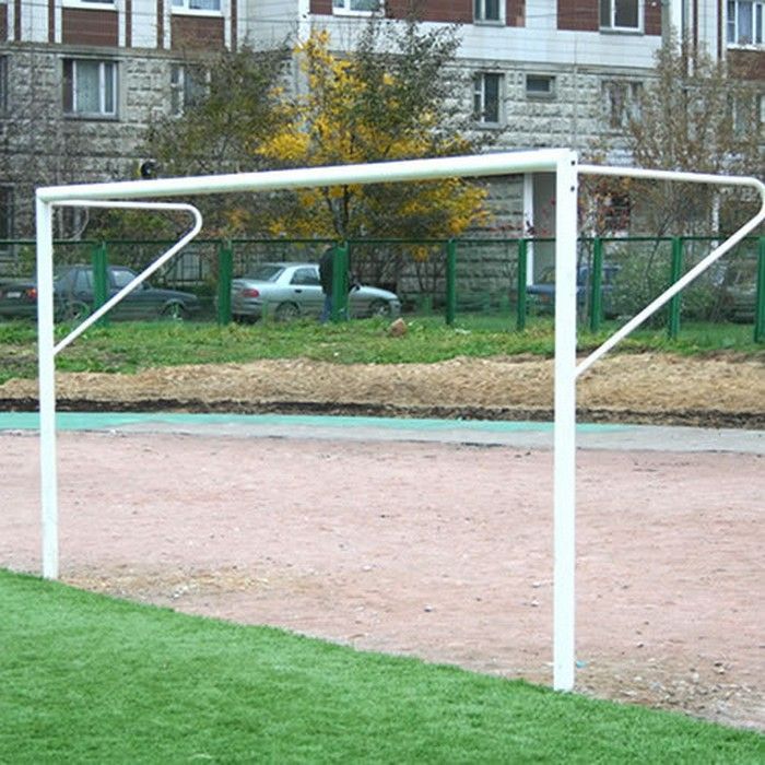 Ворота футбольные юниорские 5х2м стационарные (пара)  Pioner A12576