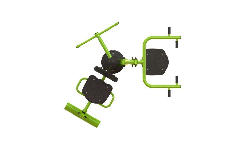 Уличный тренажер взрослый Подтягивание+Флекс+Тяга Pioner A17305