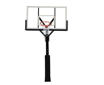 Баскетбольная стационарная стойка DFC ING72G 180x105CM стекло (четыре короба)