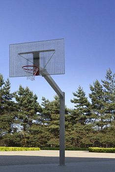 Стойка баскетбольная уличная Schelde Sports Street Slammer, высота 260 или 305 см (определяется при установке) 1627005