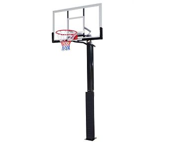 Баскетбольная стационарная стойка DFC ING50A 127x80cm акрил (три короба)