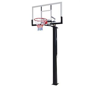 Баскетбольная стационарная стойка DFC ING56A 143x80cm акрил (три короба)