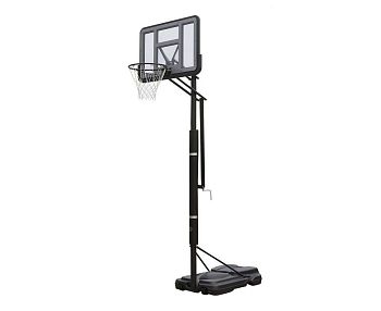 Баскетбольная мобильная стойка DFC STAND44PVC1 110x75cm ПВХ винт.регулировка